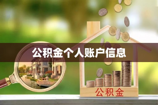 台东公积金个人账户信息
