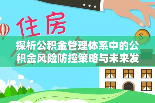 台东探析公积金管理体系中的公积金风险防控策略与未来发展