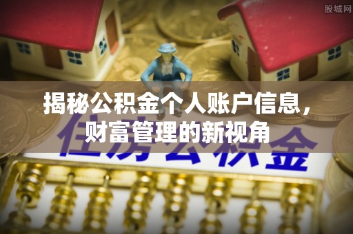 台东揭秘公积金个人账户信息，财富管理的新视角