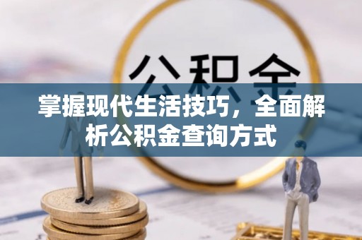 台东掌握现代生活技巧，全面解析公积金查询方式