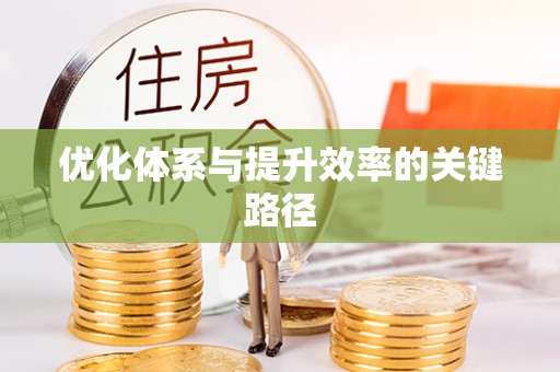 台东优化体系与提升效率的关键路径