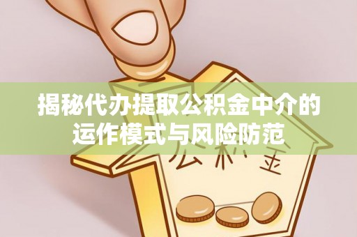 台东揭秘代办提取公积金中介的运作模式与风险防范