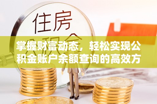 台东掌握财富动态，轻松实现公积金账户余额查询的高效方法