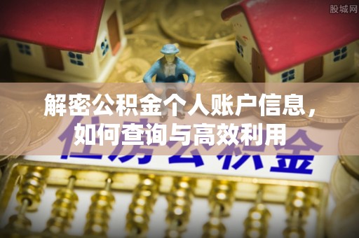 台东解密公积金个人账户信息，如何查询与高效利用