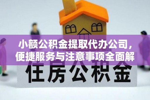 台东小额公积金提取代办公司，便捷服务与注意事项全面解析