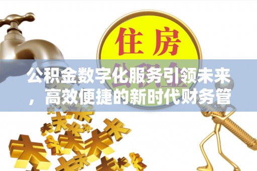 台东公积金数字化服务引领未来，高效便捷的新时代财务管理