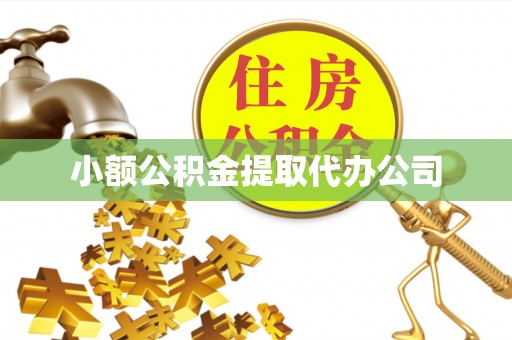 台东小额公积金提取代办公司