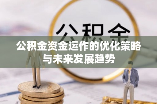 台东公积金资金运作的优化策略与未来发展趋势