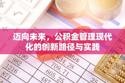 台东迈向未来，公积金管理现代化的创新路径与实践