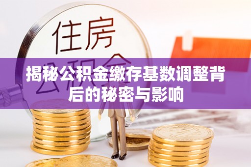 台东揭秘公积金缴存基数调整背后的秘密与影响