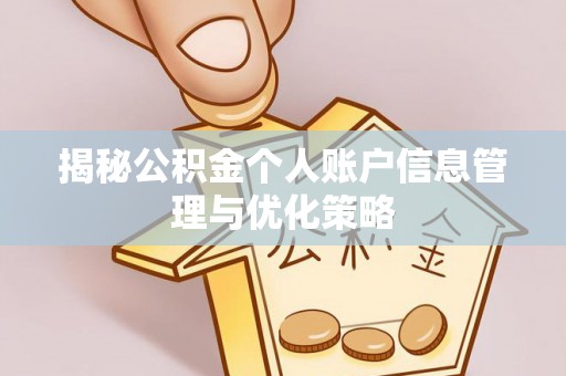 台东揭秘公积金个人账户信息管理与优化策略