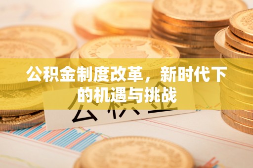 台东公积金制度改革，新时代下的机遇与挑战