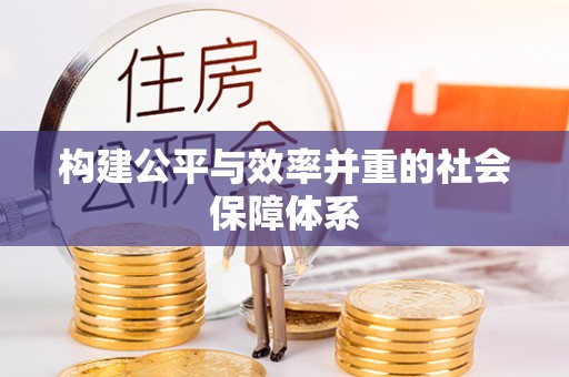 台东构建公平与效率并重的社会保障体系