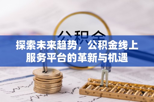 台东探索未来趋势，公积金线上服务平台的革新与机遇