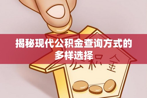 台东揭秘现代公积金查询方式的多样选择