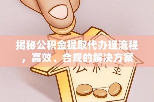 台东揭秘公积金提取代办理流程，高效、合规的解决方案