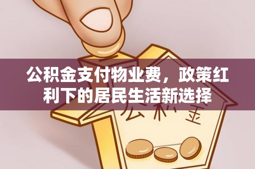 台东公积金支付物业费，政策红利下的居民生活新选择