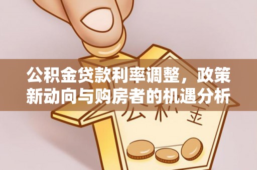 台东公积金贷款利率调整，政策新动向与购房者的机遇分析