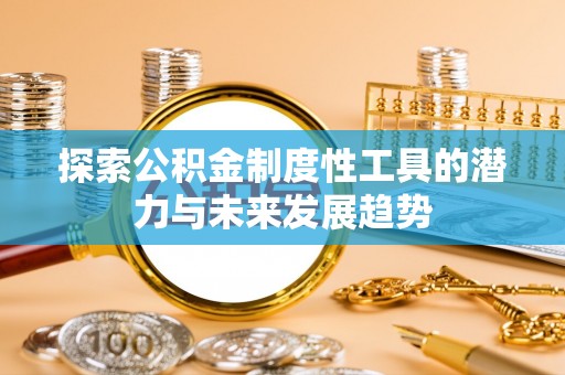 台东探索公积金制度性工具的潜力与未来发展趋势