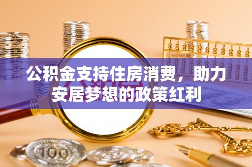 台东公积金支持住房消费，助力安居梦想的政策红利