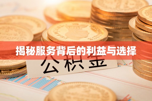 台东揭秘服务背后的利益与选择