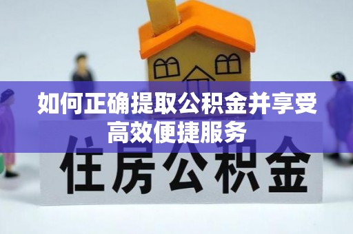 台东如何正确提取公积金并享受高效便捷服务