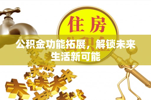 台东公积金功能拓展，解锁未来生活新可能